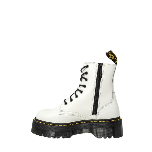 Dr. Martens Weißer Lederstiefel