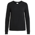 Resmi galeri görüntüleyiciye yükleyin, Vila Clothes Schwarzer Viskose-Pullover
