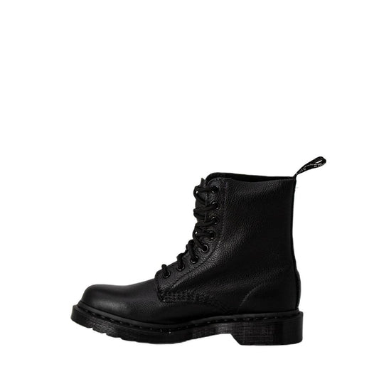 Dr. Martens Schwarzer Lederstiefel