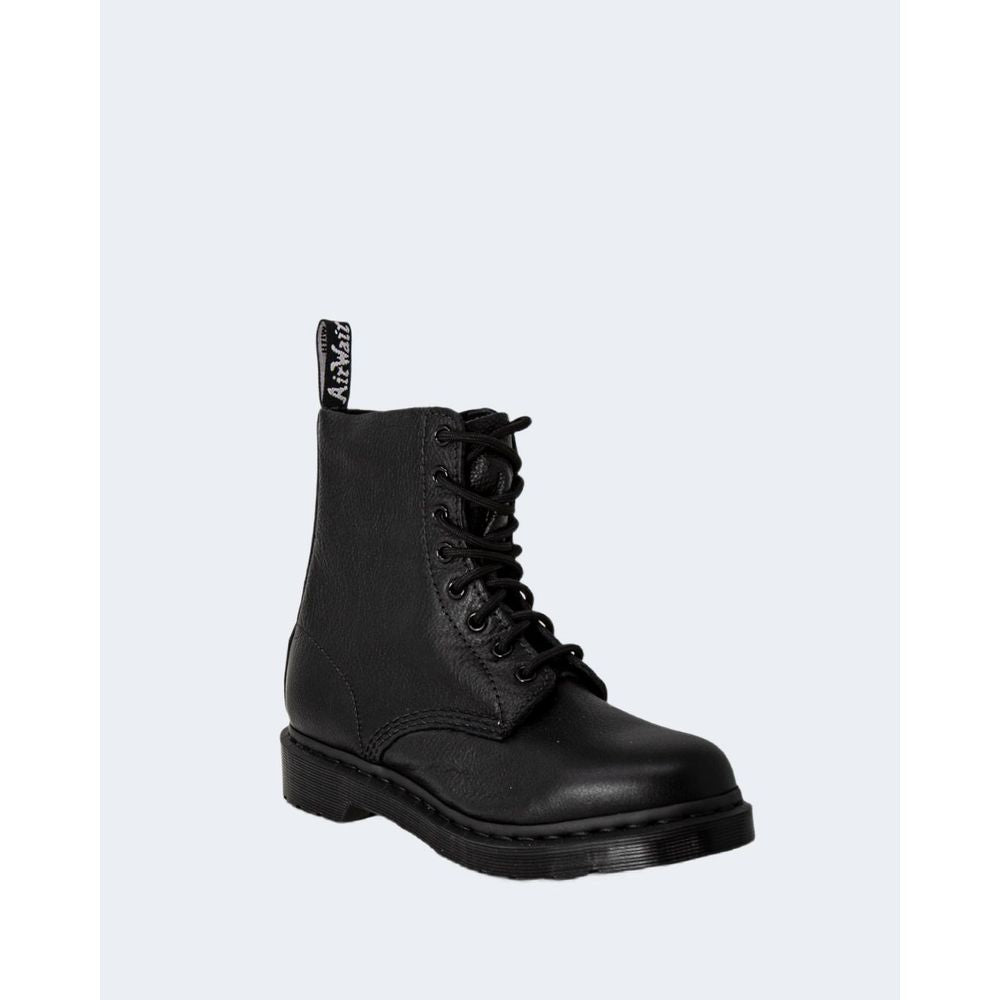 Dr. Martens Schwarzer Lederstiefel