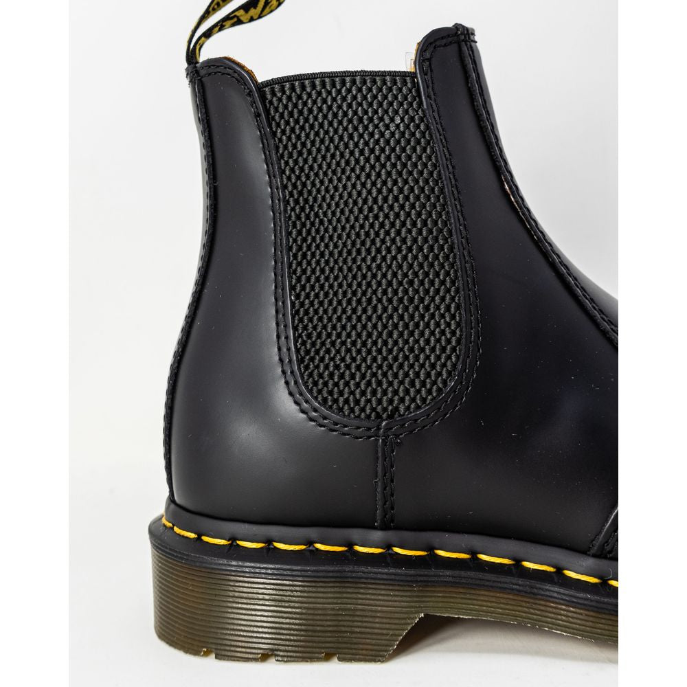 Dr. Martens Schwarzer Lederstiefel