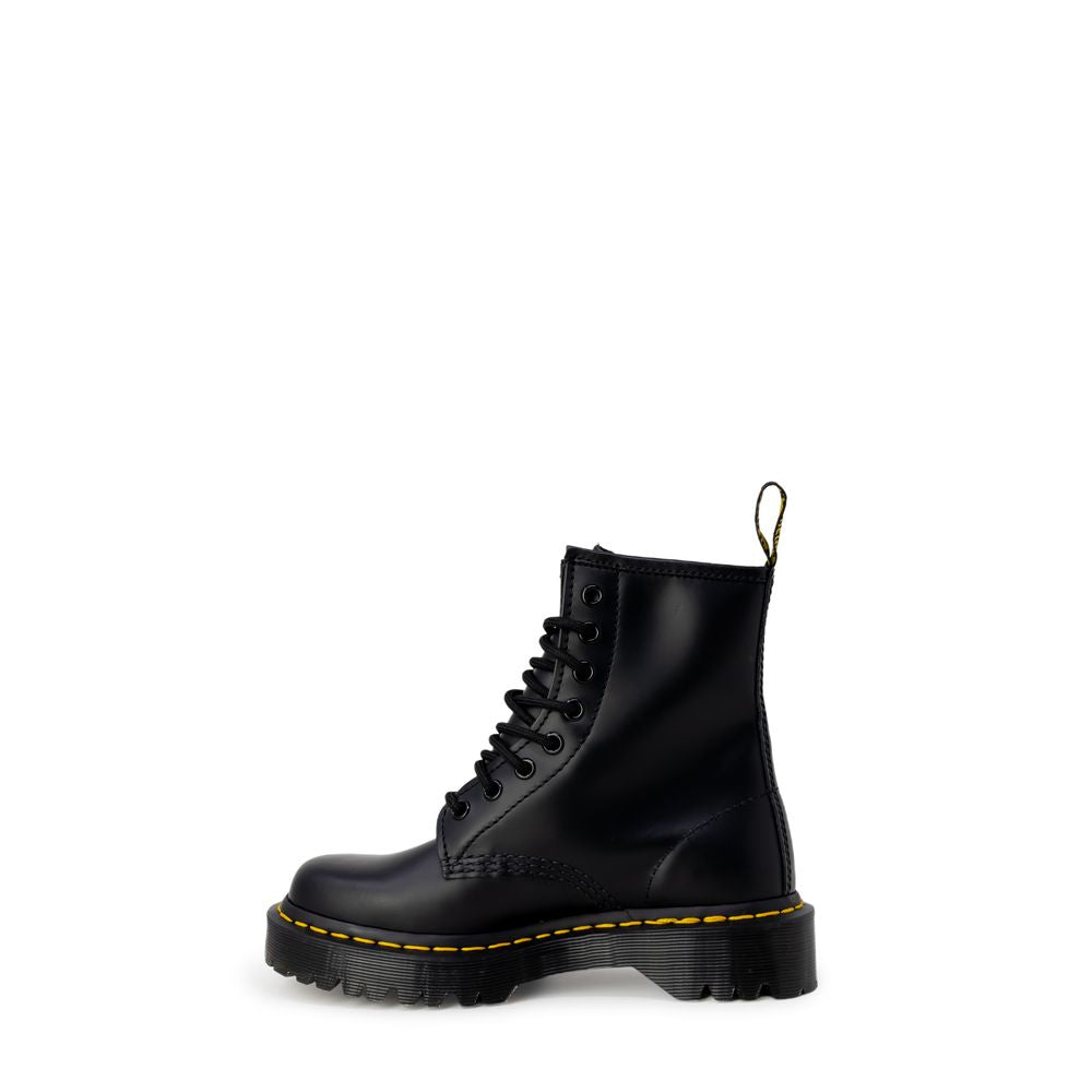 Dr. Martens Schwarzer Lederstiefel