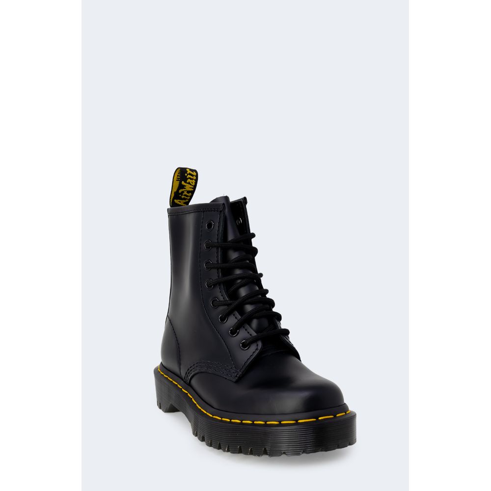 Dr. Martens Schwarzer Lederstiefel