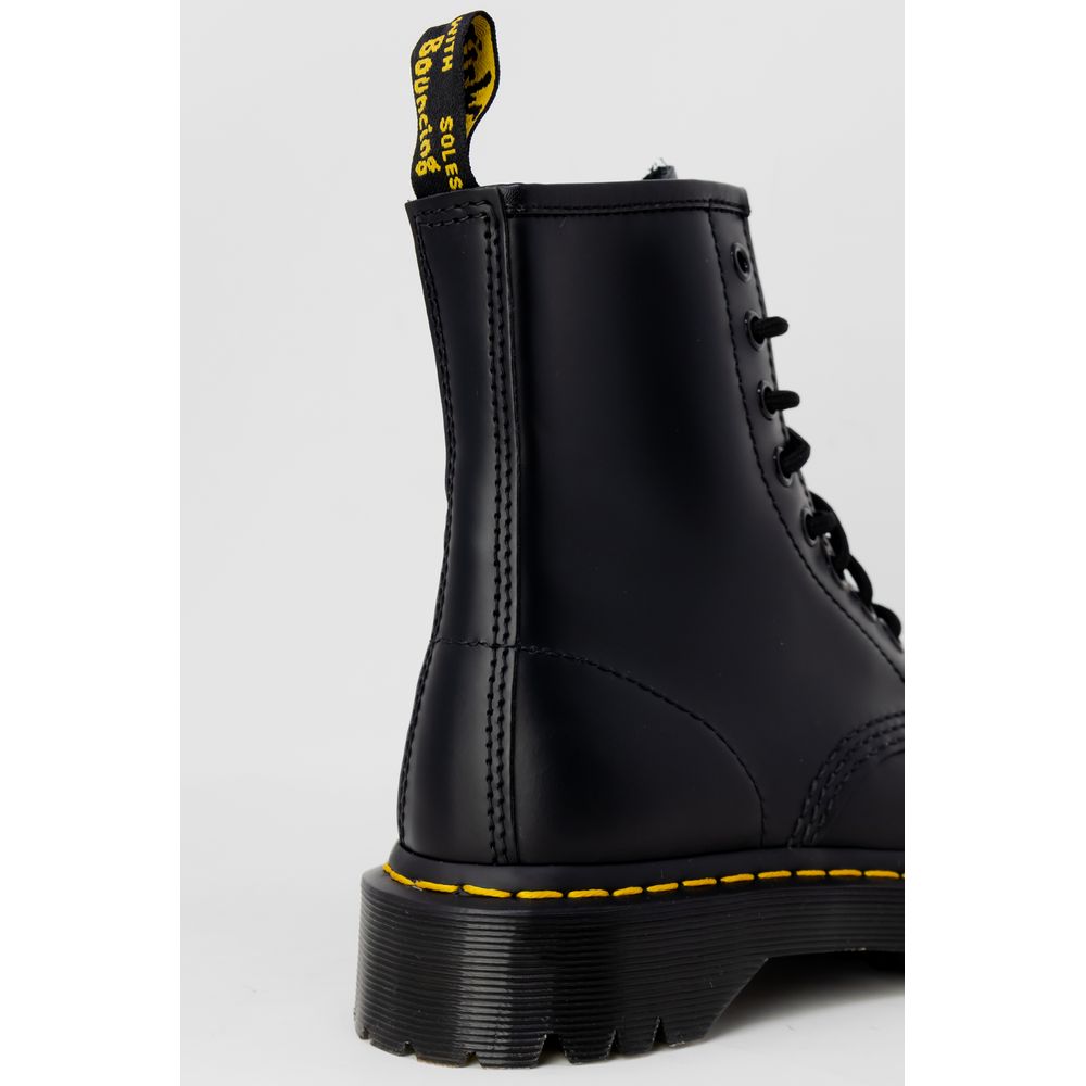 Dr. Martens Schwarzer Lederstiefel