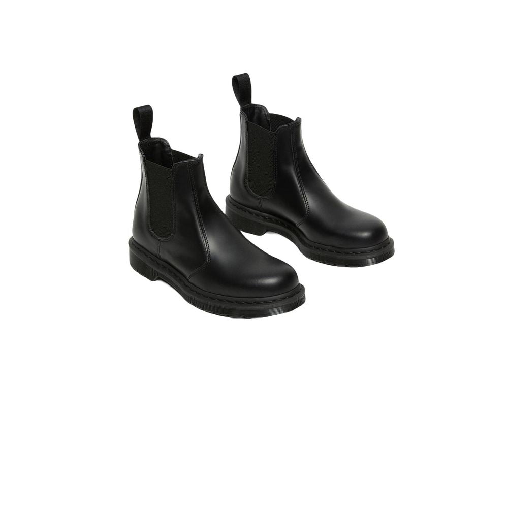 Dr. Martens Schwarzer Lederstiefel