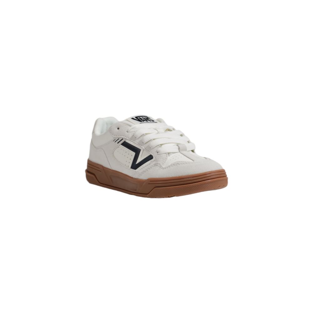 Vans Cremefarbene Leder-Sneaker