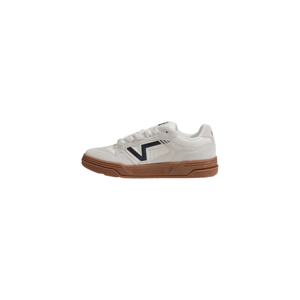 Vans Cremefarbene Leder-Sneaker