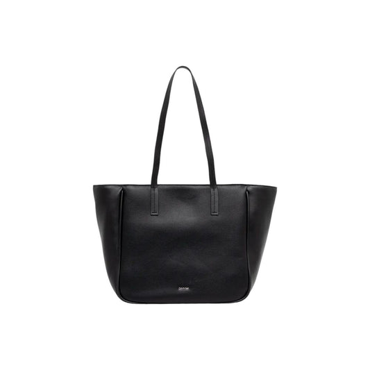 Calvin Klein Schwarze Polyethylen-Handtasche