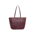 Load image into Gallery viewer, Calvin Klein Bordeauxfarbene Polyethylen-Handtasche
