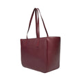 Load image into Gallery viewer, Calvin Klein Bordeauxfarbene Polyethylen-Handtasche
