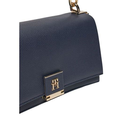 Tommy Hilfiger Blaue Polyethylen-Handtasche