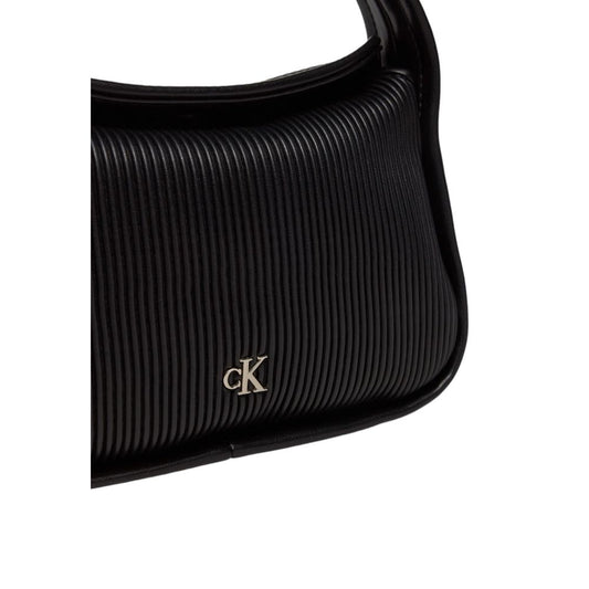 Calvin Klein Jeans Schwarze Polyethylen-Handtasche