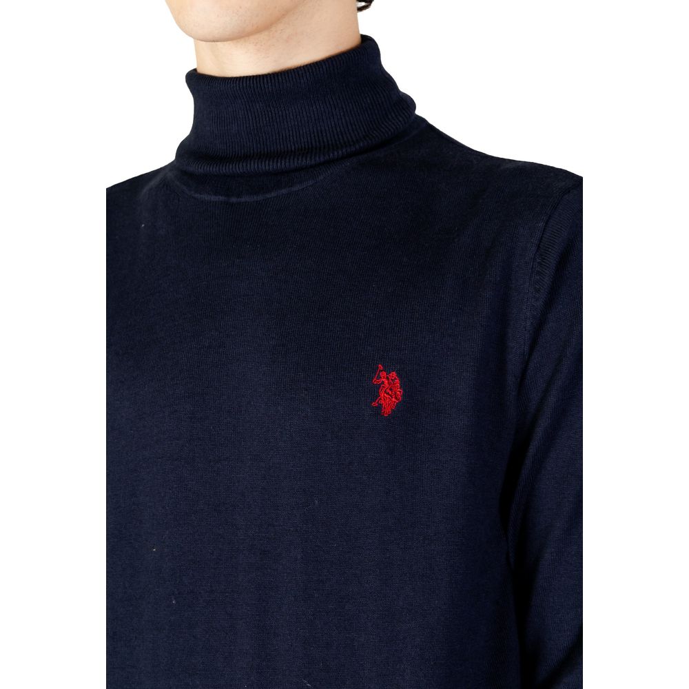 U.S. POLO ASSN. Blauer Baumwollpullover