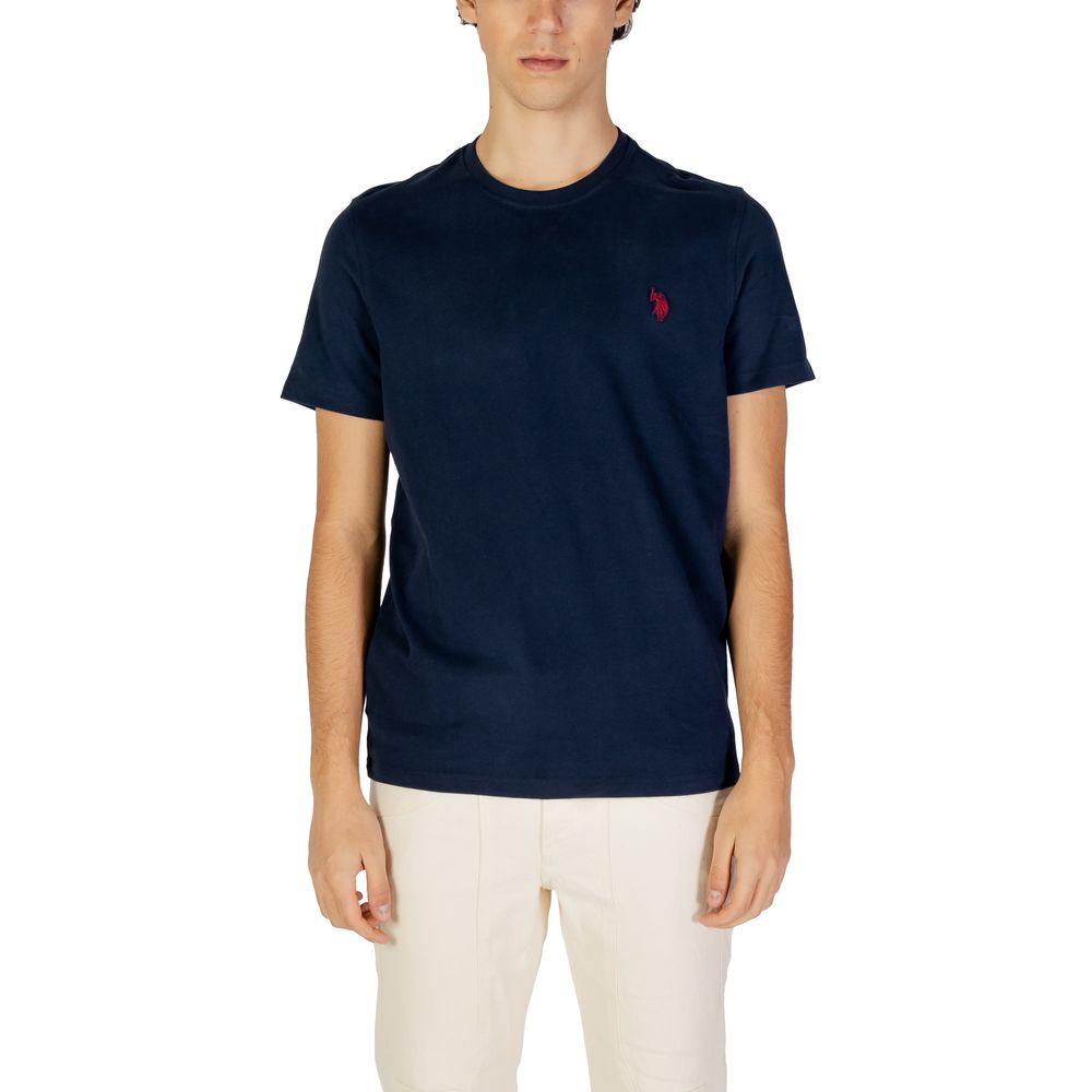 U.S. POLO ASSN. T-Shirt aus blauer Baumwolle