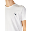 Load image into Gallery viewer, U.S. POLO ASSN. T-Shirt aus weißer Baumwolle
