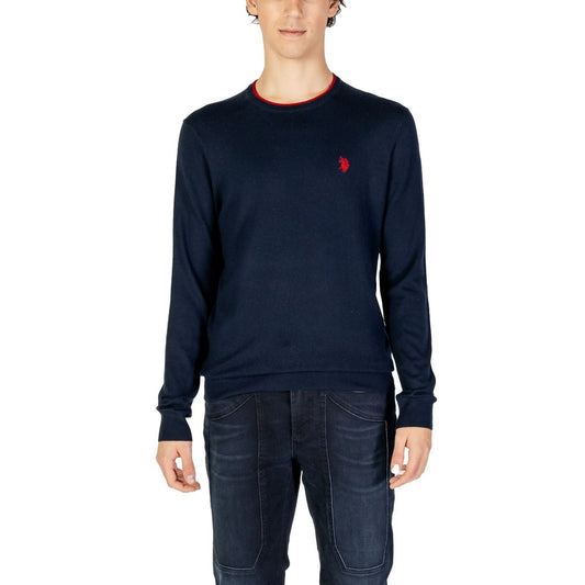 U.S. POLO ASSN. Blauer Viskose-Pullover