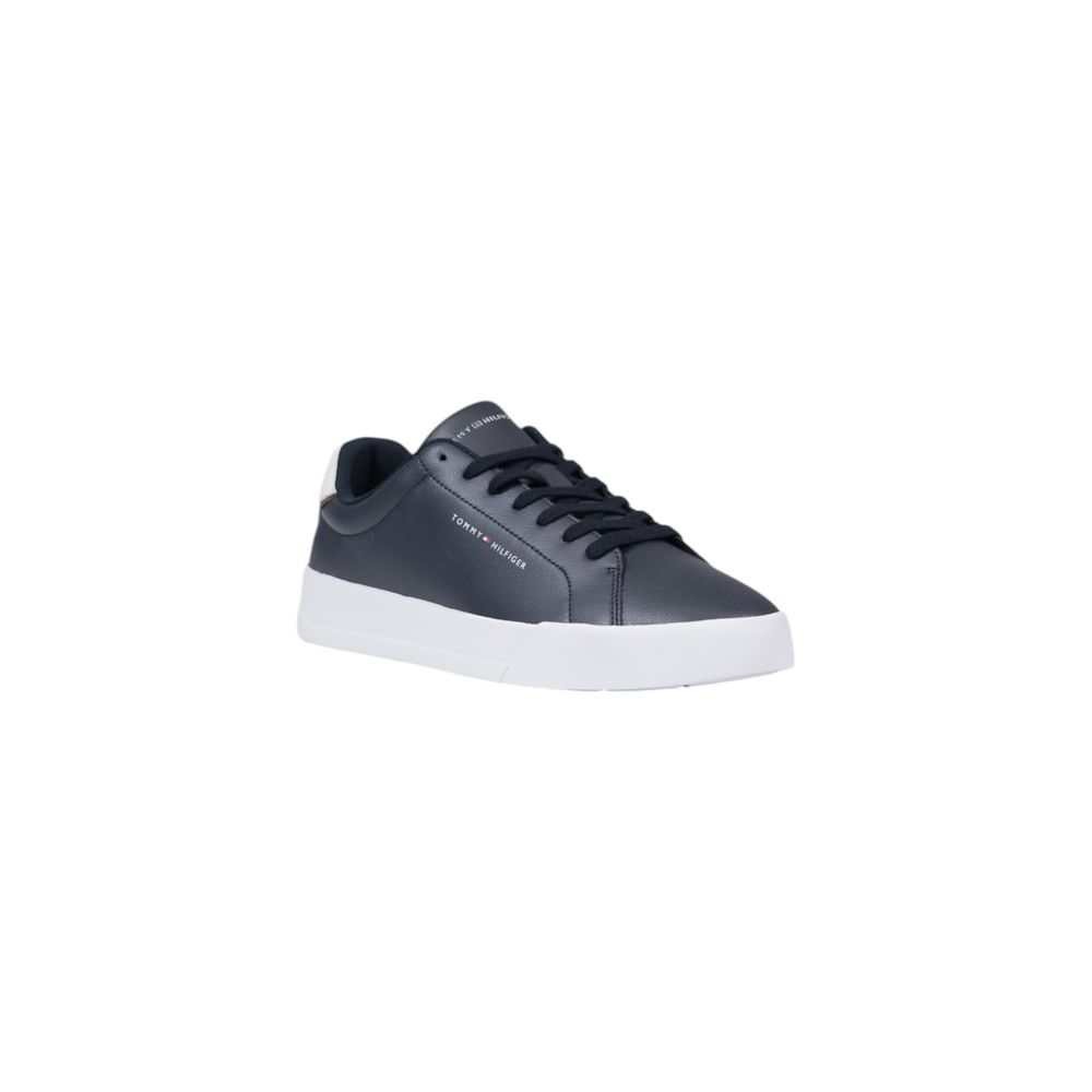 Tommy Hilfiger Blaue Leder Sneaker