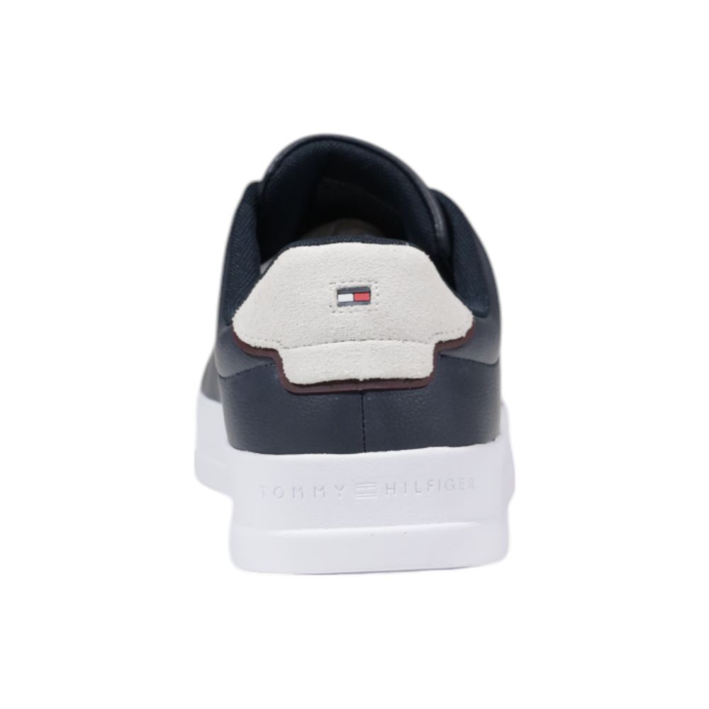 Tommy Hilfiger Blaue Leder Sneaker