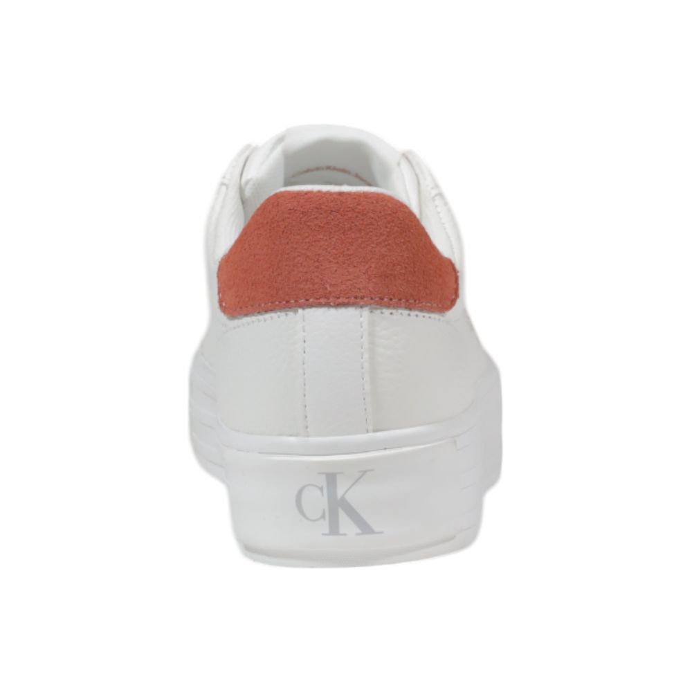 Calvin Klein Jeans Rosa Leder Sneaker