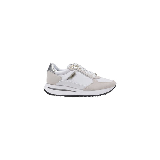 Guess Silberner Polyester-Sneaker