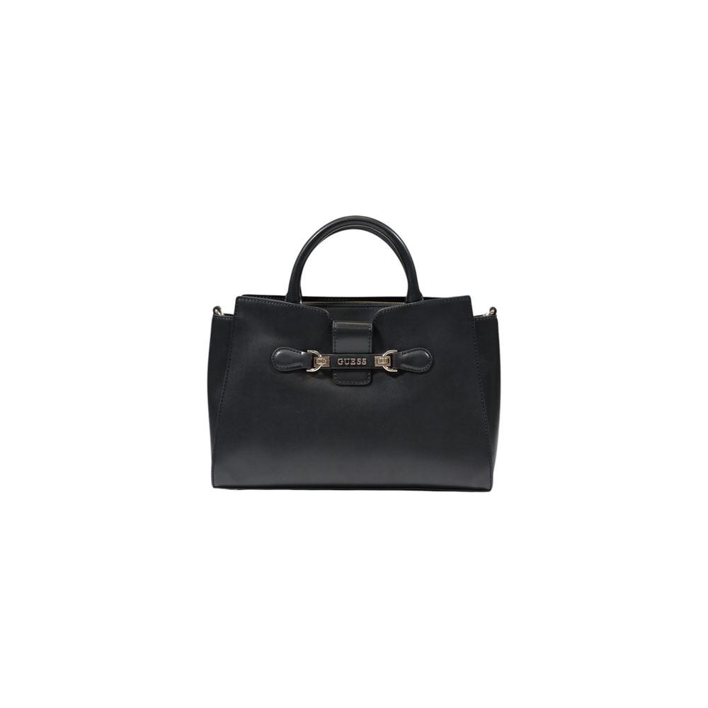 Guess Schwarze Polyethylen-Handtasche