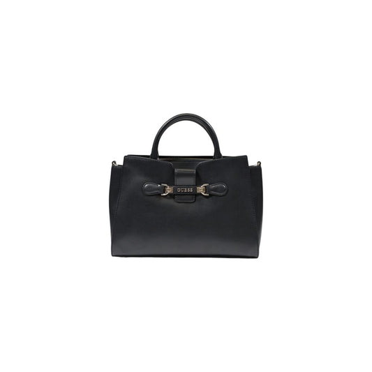 Guess Schwarze Polyethylen-Handtasche