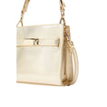 Load image into Gallery viewer, Tommy Hilfiger Goldene Polyethylen-Handtasche
