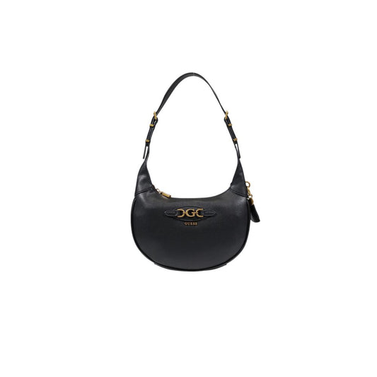 Guess Schwarze Polyethylen-Handtasche