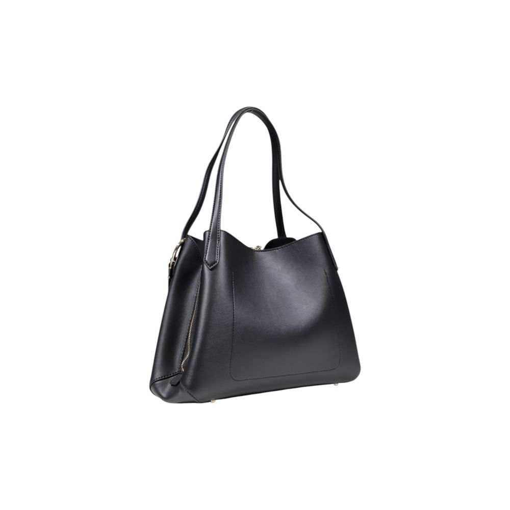 Guess Schwarze Polyethylen-Handtasche