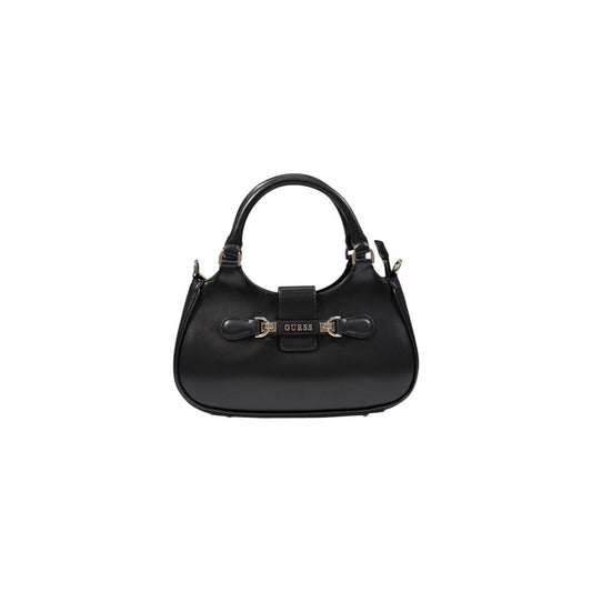 Guess Schwarze Polyethylen-Handtasche