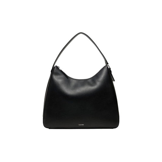 Calvin Klein Schwarze Polyethylen-Handtasche