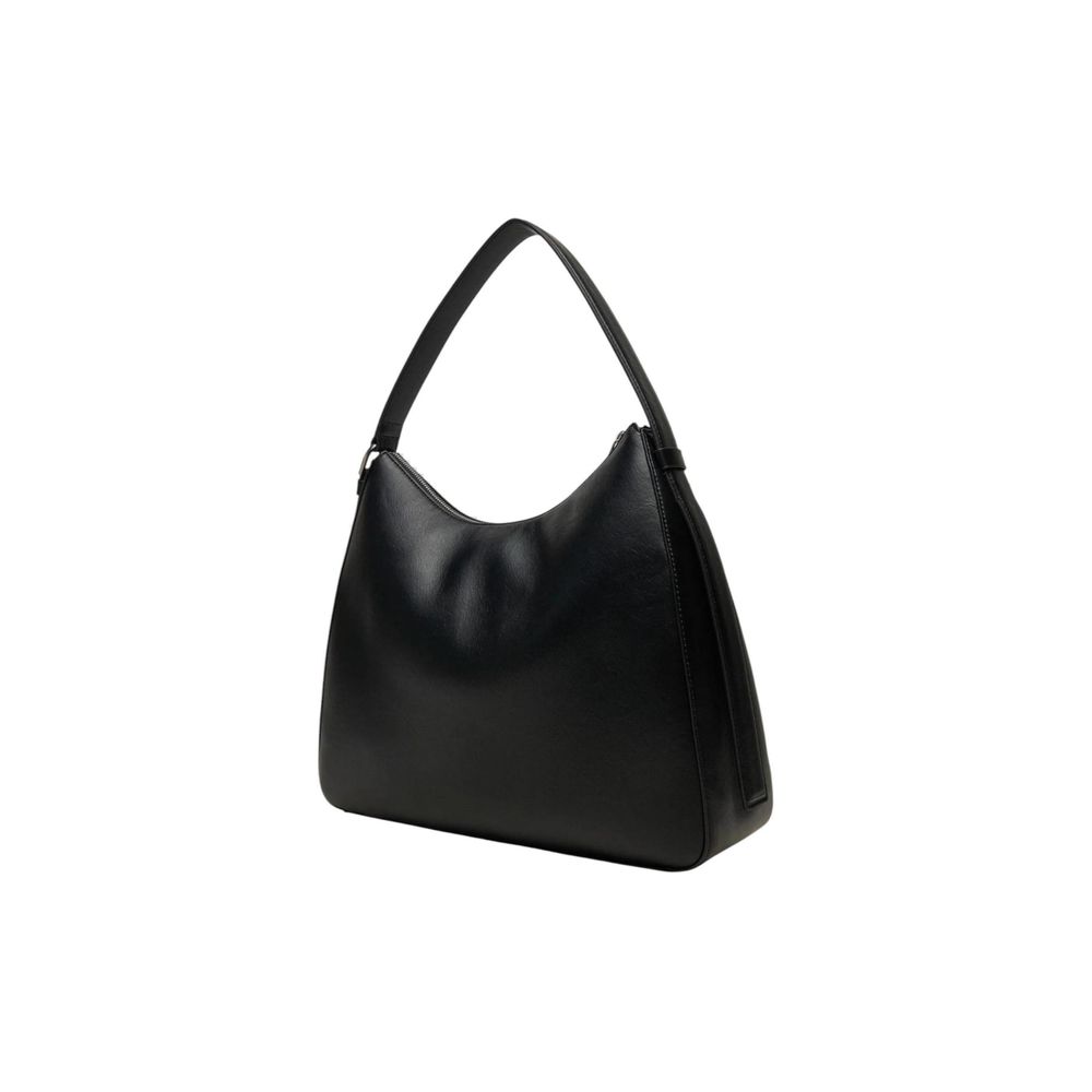 Calvin Klein Schwarze Polyethylen-Handtasche