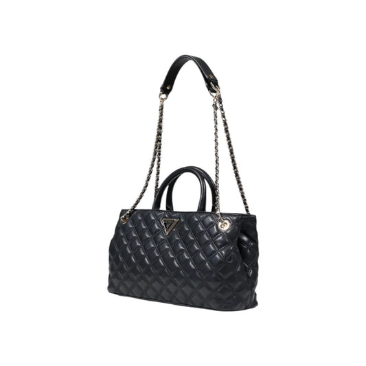 Guess Schwarze Polyethylen-Handtasche