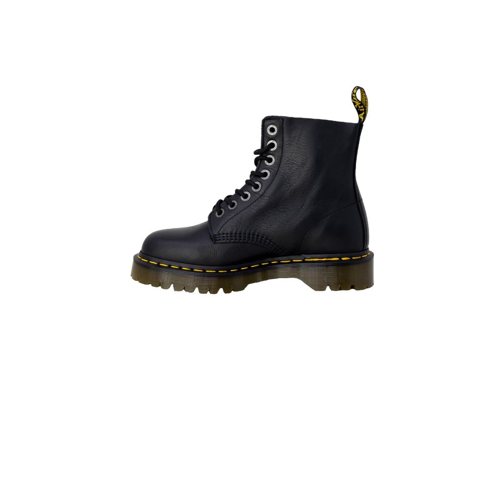 Dr. Martens Schwarzer Lederstiefel