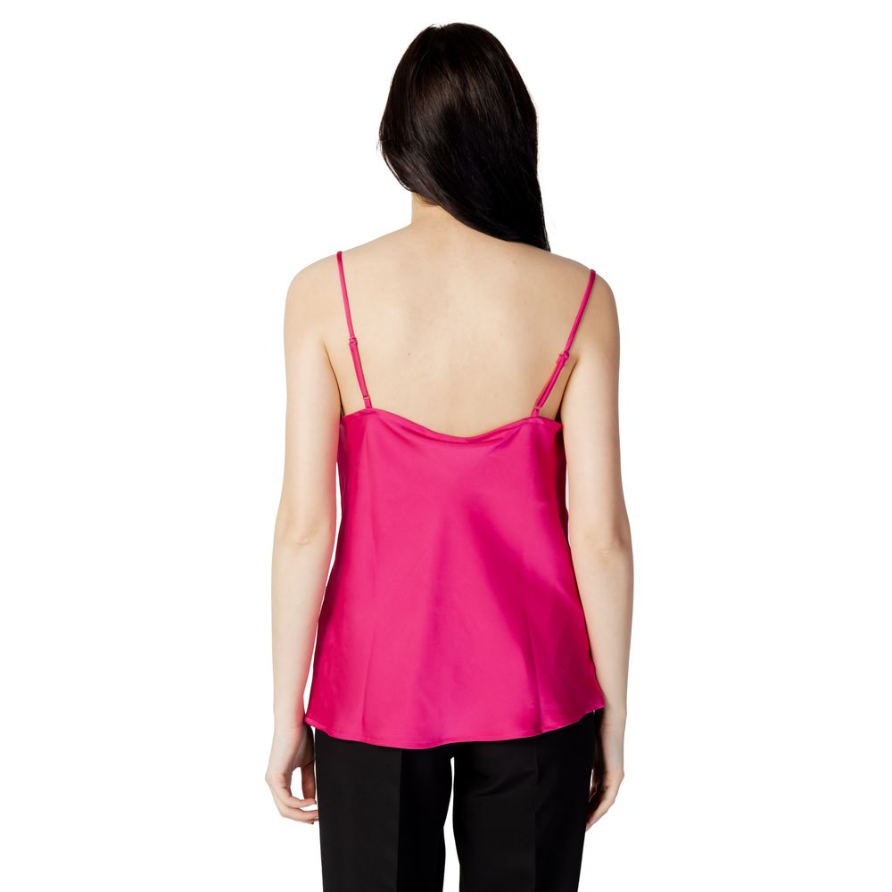 Vila Clothes Rosa Polyester-Oberteile & T-Shirt