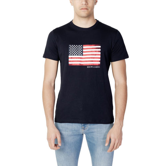 U.S. POLO ASSN. T-Shirt aus blauer Baumwolle