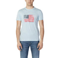 Load image into Gallery viewer, U.S. POLO ASSN. T-Shirt aus blauer Baumwolle
