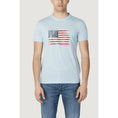 Load image into Gallery viewer, U.S. POLO ASSN. T-Shirt aus blauer Baumwolle
