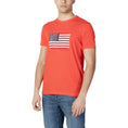 Load image into Gallery viewer, U.S. POLO ASSN. T-Shirt aus roter Baumwolle
