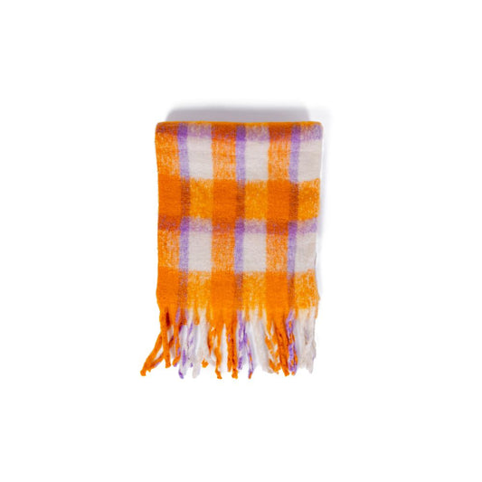 Only Orangefarbener Polyester-Schal