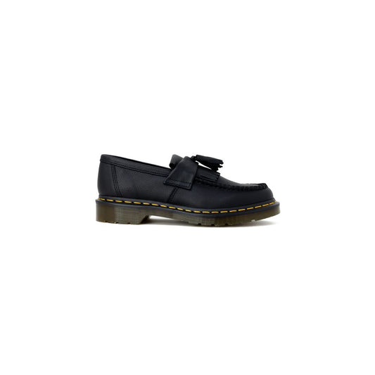 Dr. Martens Flacher Schuh aus schwarzem Leder