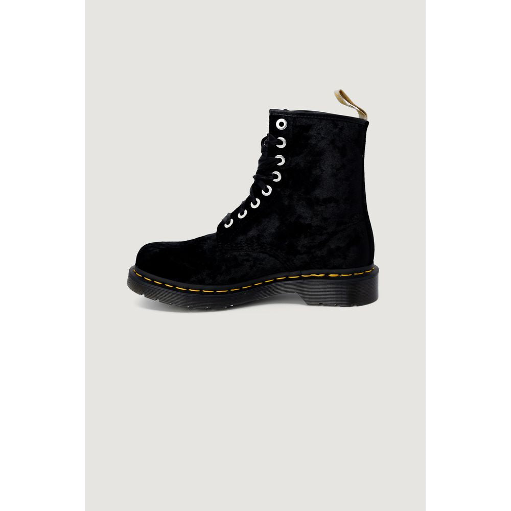 Dr. Martens Schwarzer Polyester-Stiefel