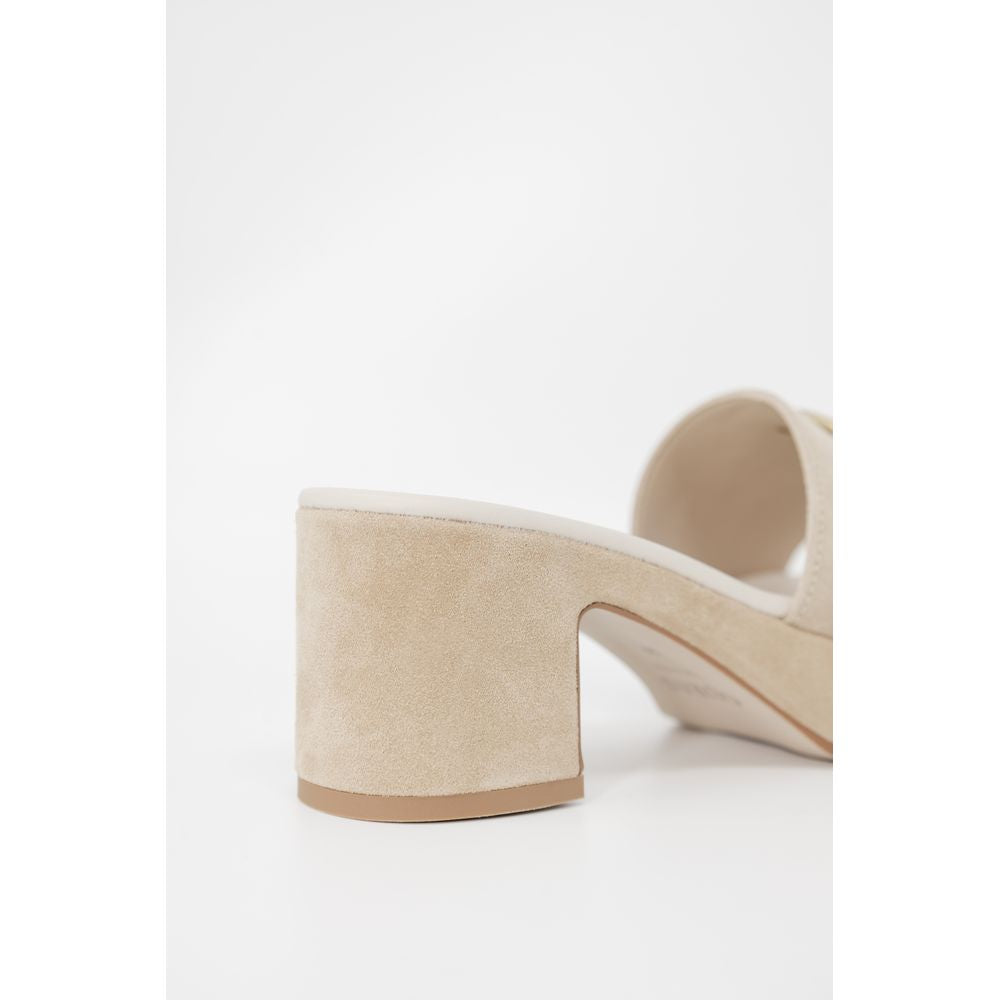 Guess Beige Wildleder Pumps