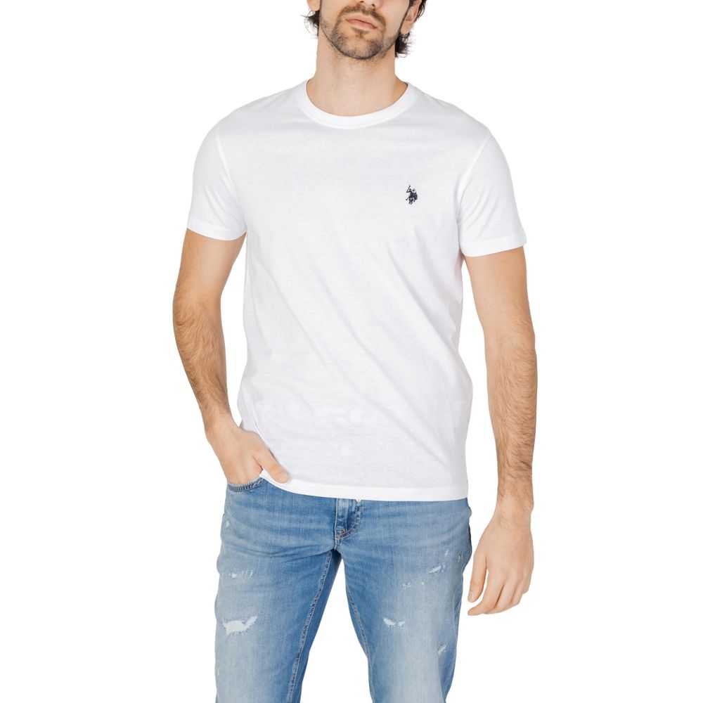 U.S. POLO ASSN. T-Shirt aus weißer Baumwolle