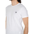 Load image into Gallery viewer, U.S. POLO ASSN. T-Shirt aus weißer Baumwolle
