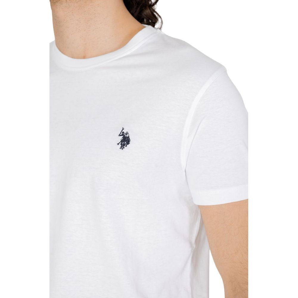 U.S. POLO ASSN. T-Shirt aus weißer Baumwolle