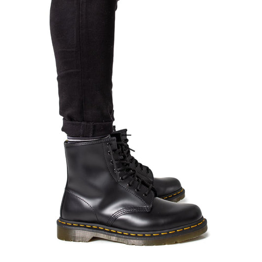 Dr. Martens Schwarzer Lederstiefel