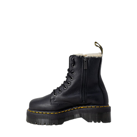 Dr. Martens Schwarzer Lederstiefel