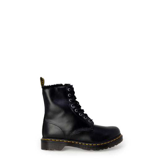 Dr. Martens Schwarzer Lederstiefel