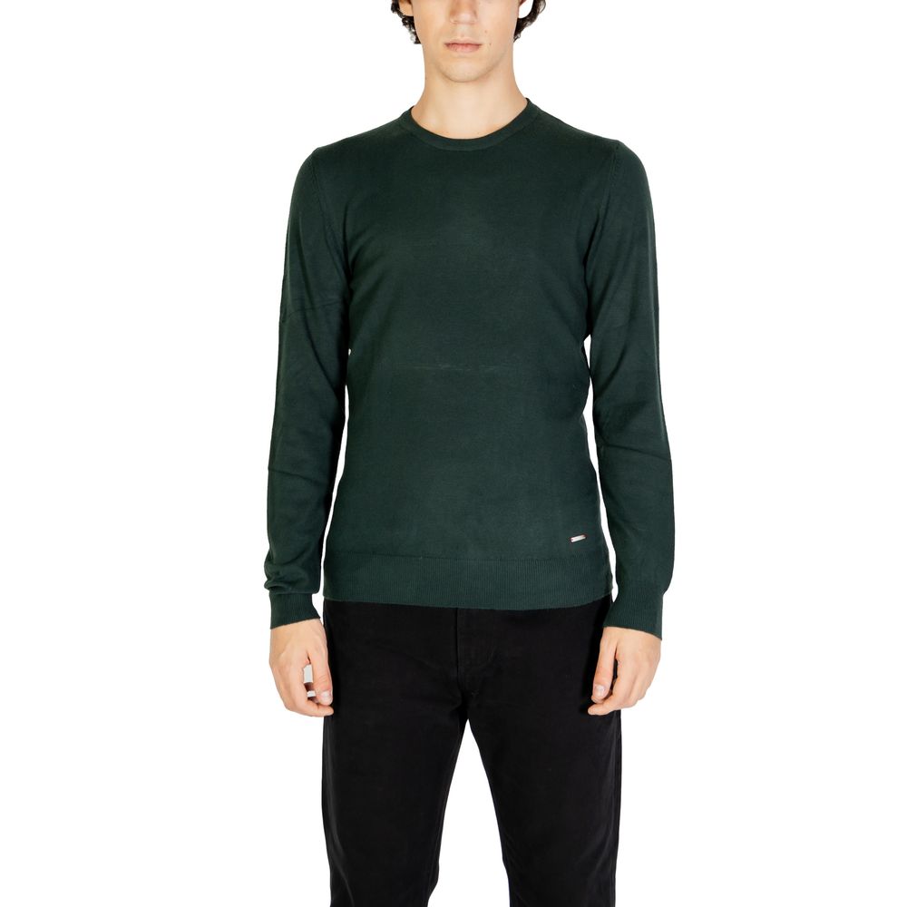 Gianni Lupo Grüner Polyester-Pullover